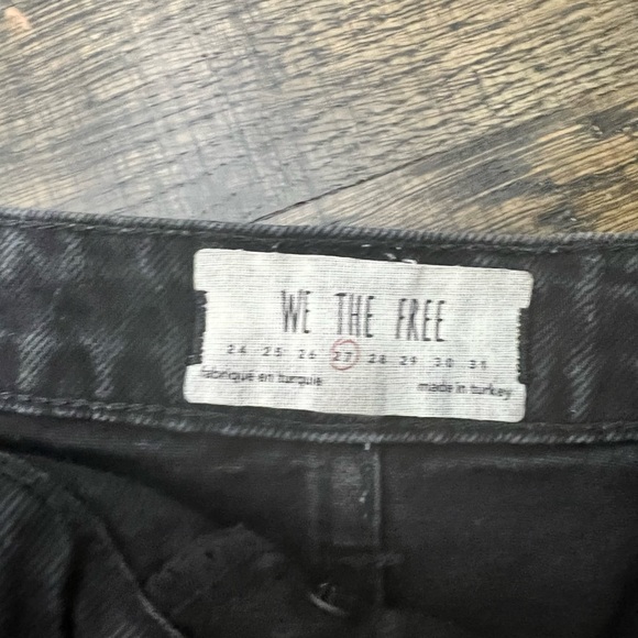 We The Free Black Denim Mini Skirt - Picture 4 of 4
